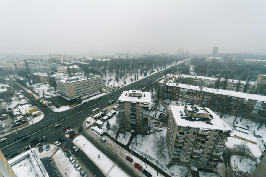 Hotel Apart Assistant On Smart Plaza Kiev Exterior foto